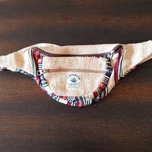 Handmade Hemp Fanny Waist Bag